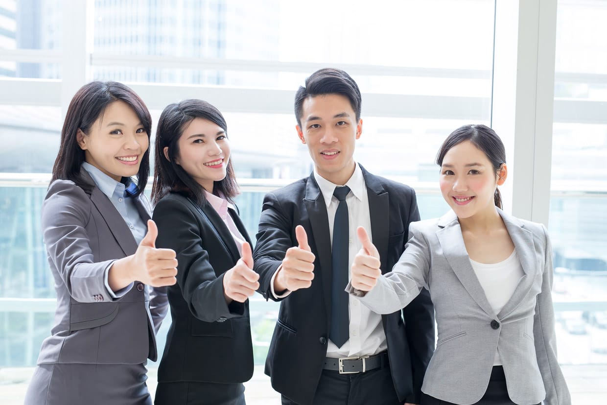 Successful Business Team